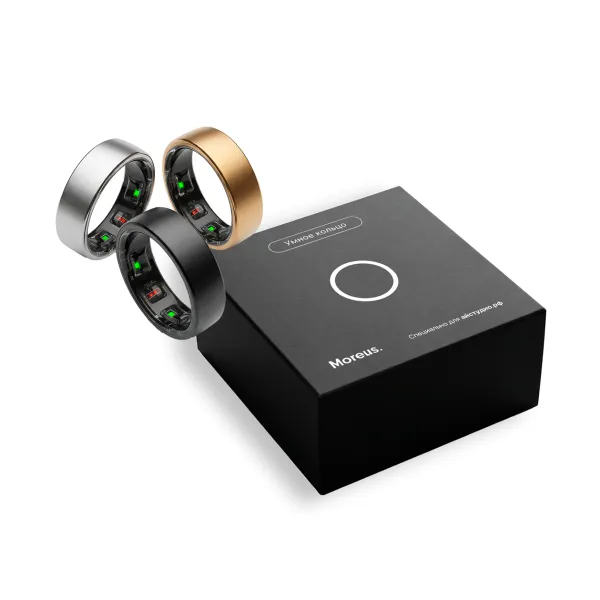 Умное Кольцо Moreus Size 11 Deep Grey